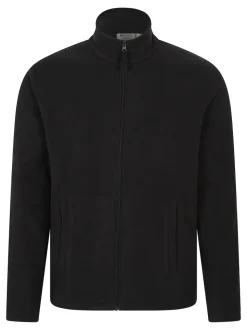 Mountain Warehouse Black Raso Full Zip Fleece