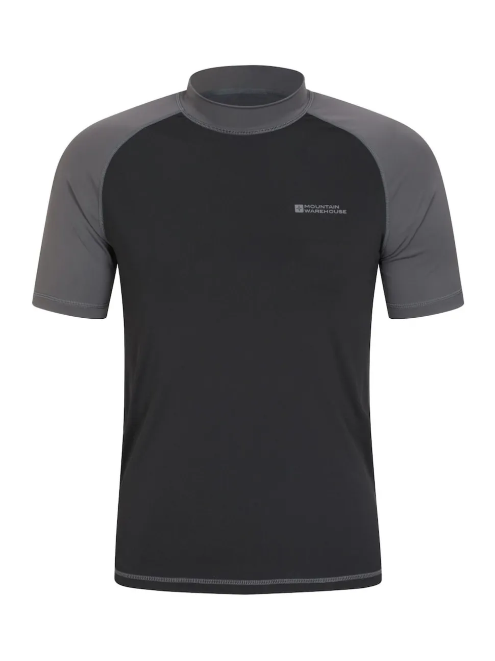 Mountain Warehouse Black Mens UV Rash Vest