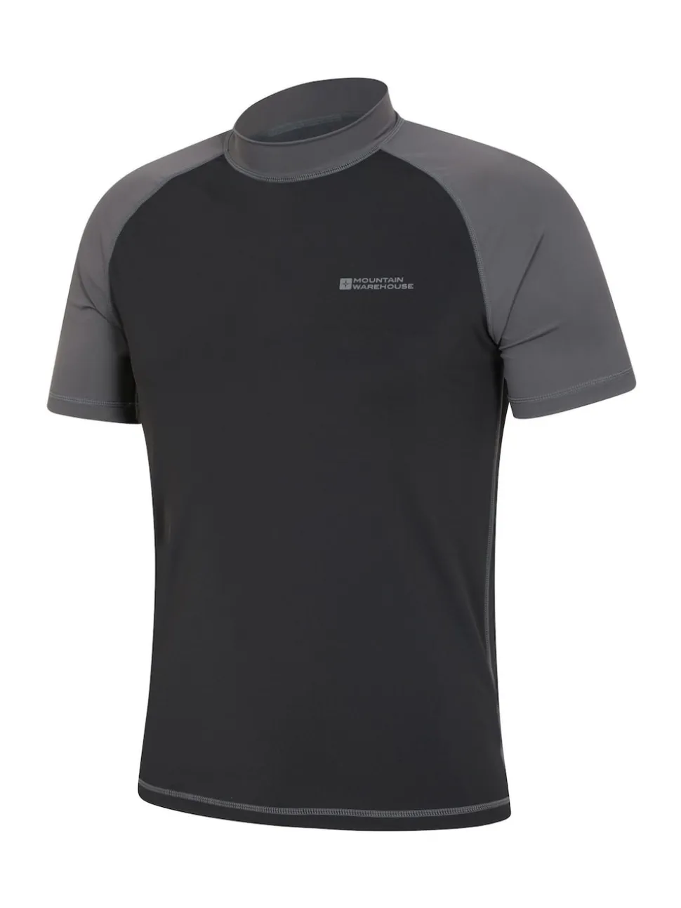 Mountain Warehouse Black Mens UV Rash Vest