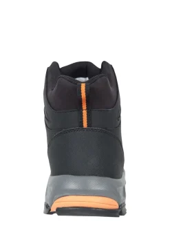 Mountain Warehouse Black Mens Trekker II Waterproof Softshell Walking Boots