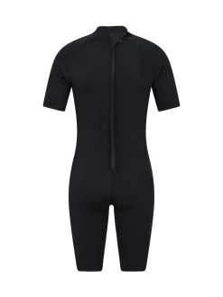 Mountain Warehouse Black Mens Shorty Neoprene Wetsuit