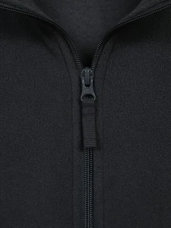 Mountain Warehouse Black Ashbourne Full Zip Fleece