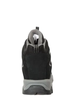 Mountain Warehouse Black Voyage Mens Waterproof Walking Boots
