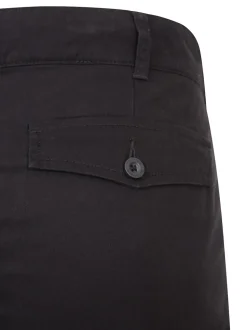 Mountain Warehouse Black Mens Lakeside 100% Cotton Cargo Shorts