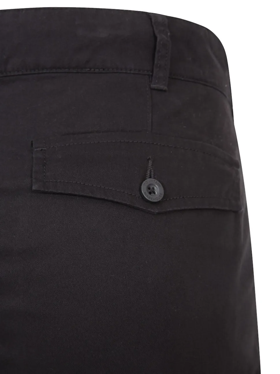 Mountain Warehouse Black Mens Lakeside 100% Cotton Cargo Shorts