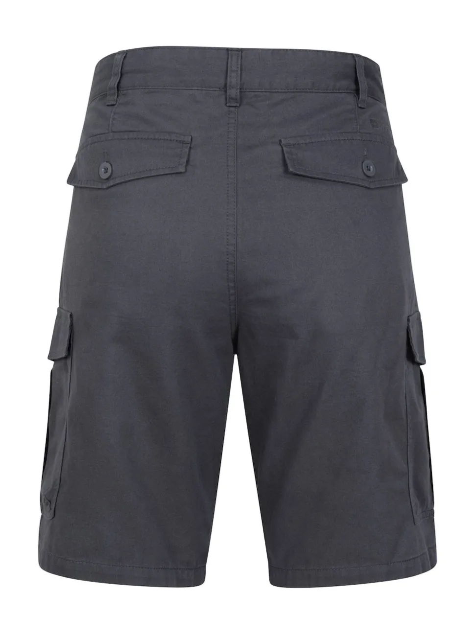 Mountain Warehouse Black/Grey Mens Lakeside 100% Cotton Cargo Shorts