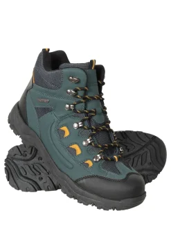 Mountain Warehouse Blue Adventurer Mens Waterproof Walking Boots