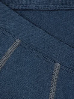 Mountain Warehouse Blue Asgard Mens Merino Top & Joggers Set