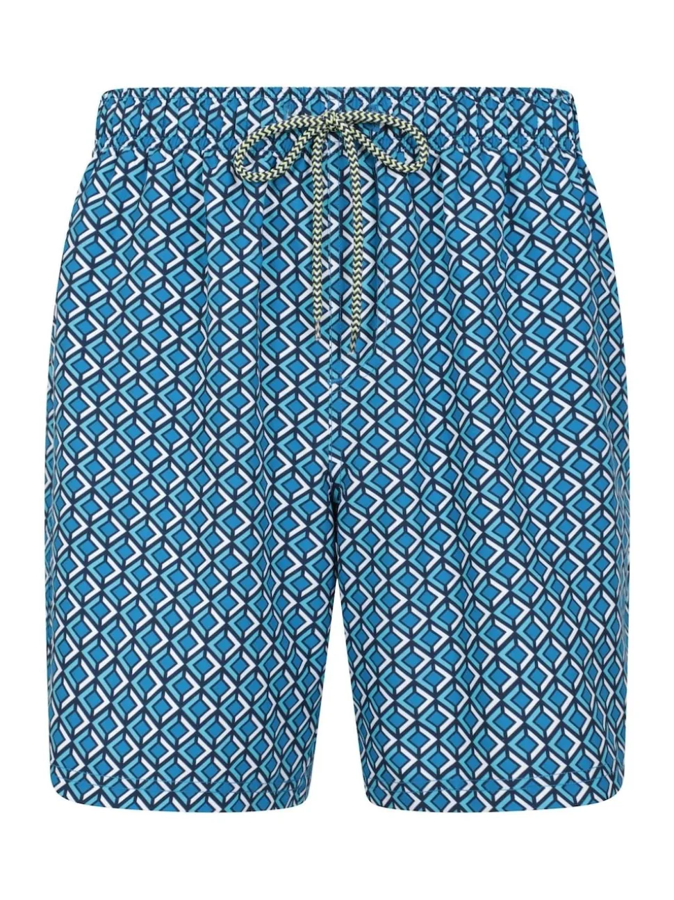 Mountain Warehouse Blue Ground Mens Aruba Printed Quick Drying Swimshorts with UV Max Protection