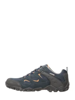 Mountain Warehouse Blue Mens Curlews Waterproof Walking Shoes