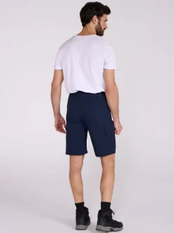 Mountain Warehouse Blue Mens Delta Cargo Quick Drying Stretch Shorts