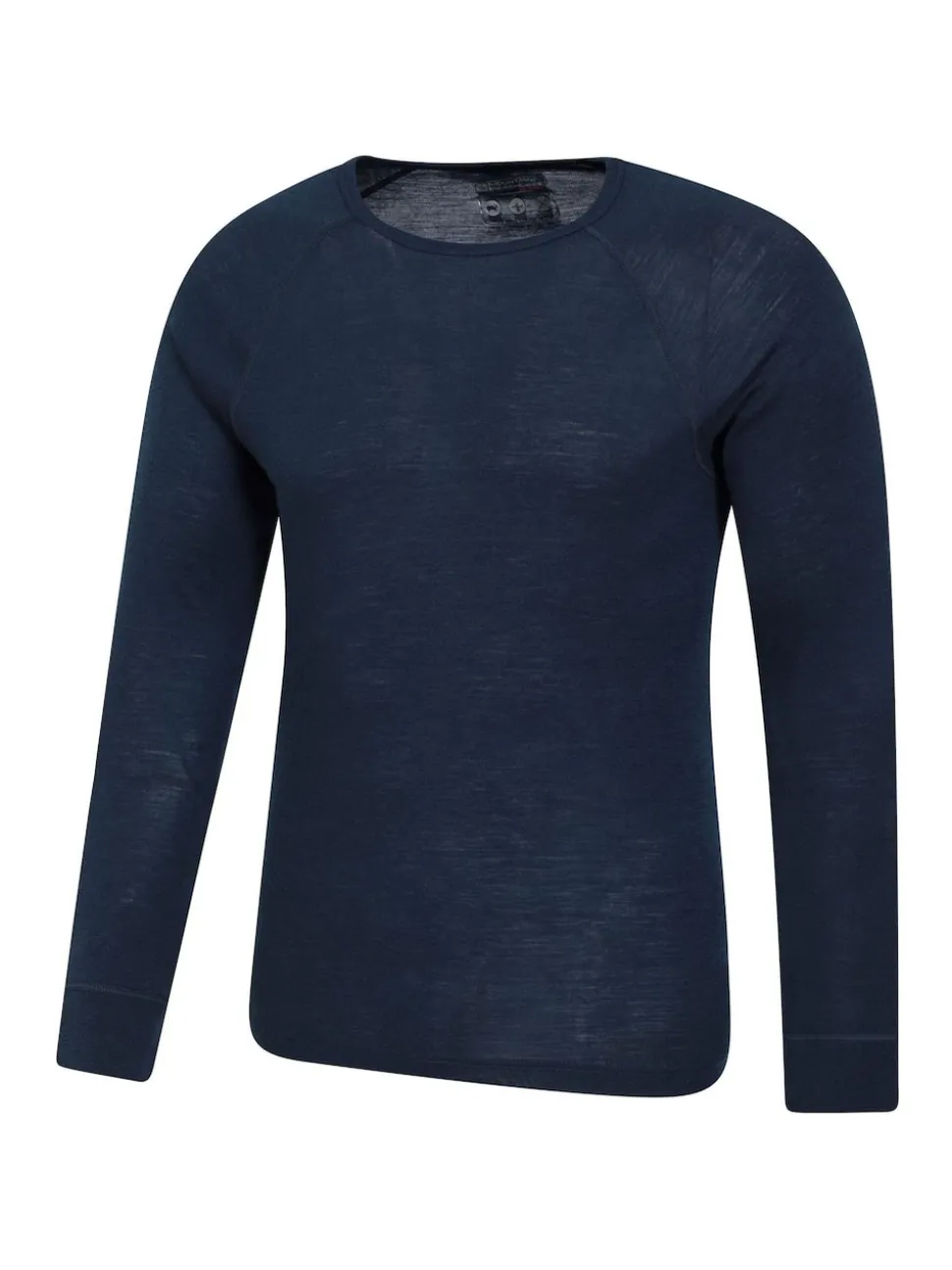 Mountain Warehouse Blue Merino Mens Round Neck Thermal Top