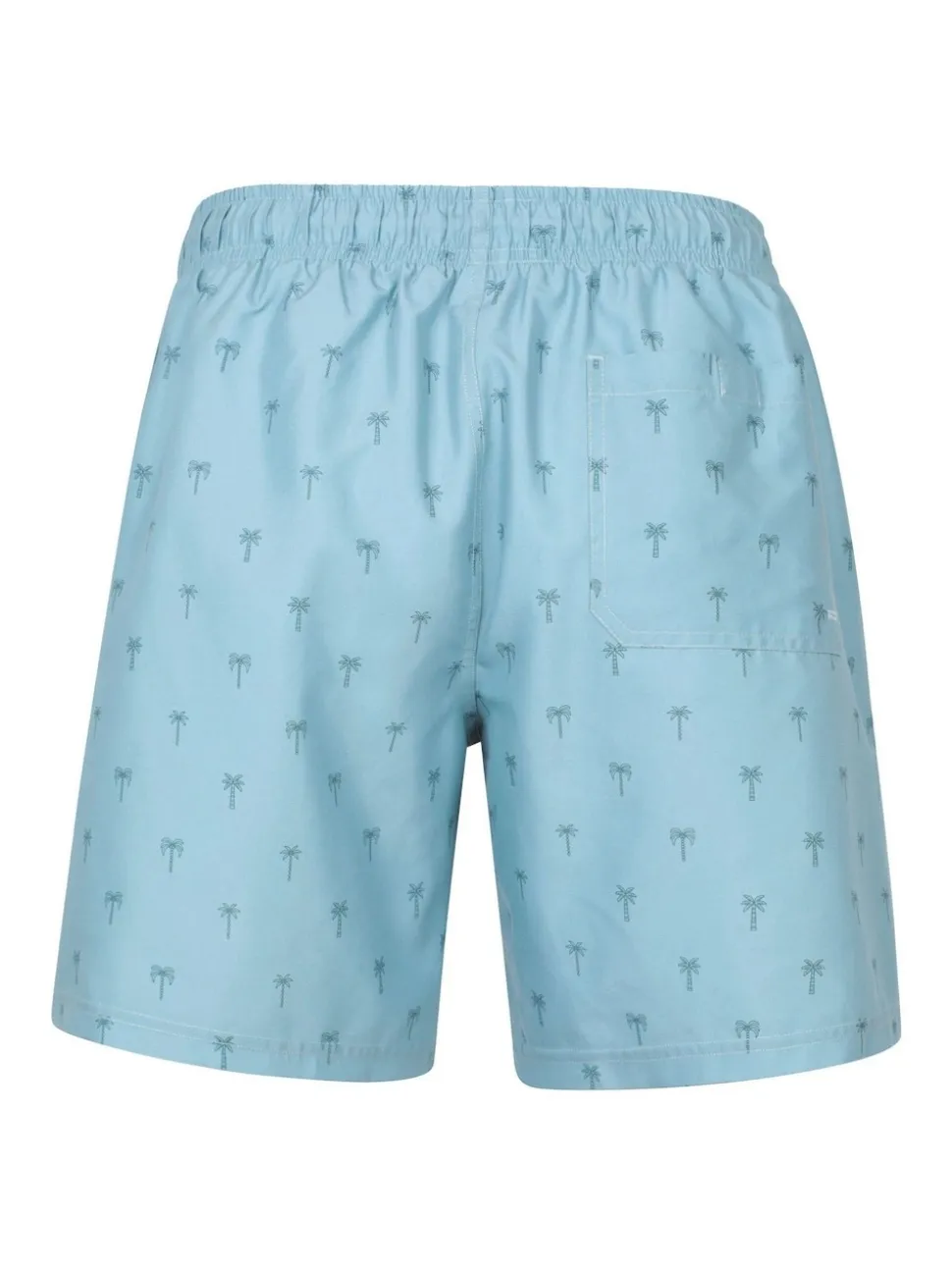 Mountain Warehouse Blue Mens Aruba Printed Quick Drying Swimshorts with UV Max Protection