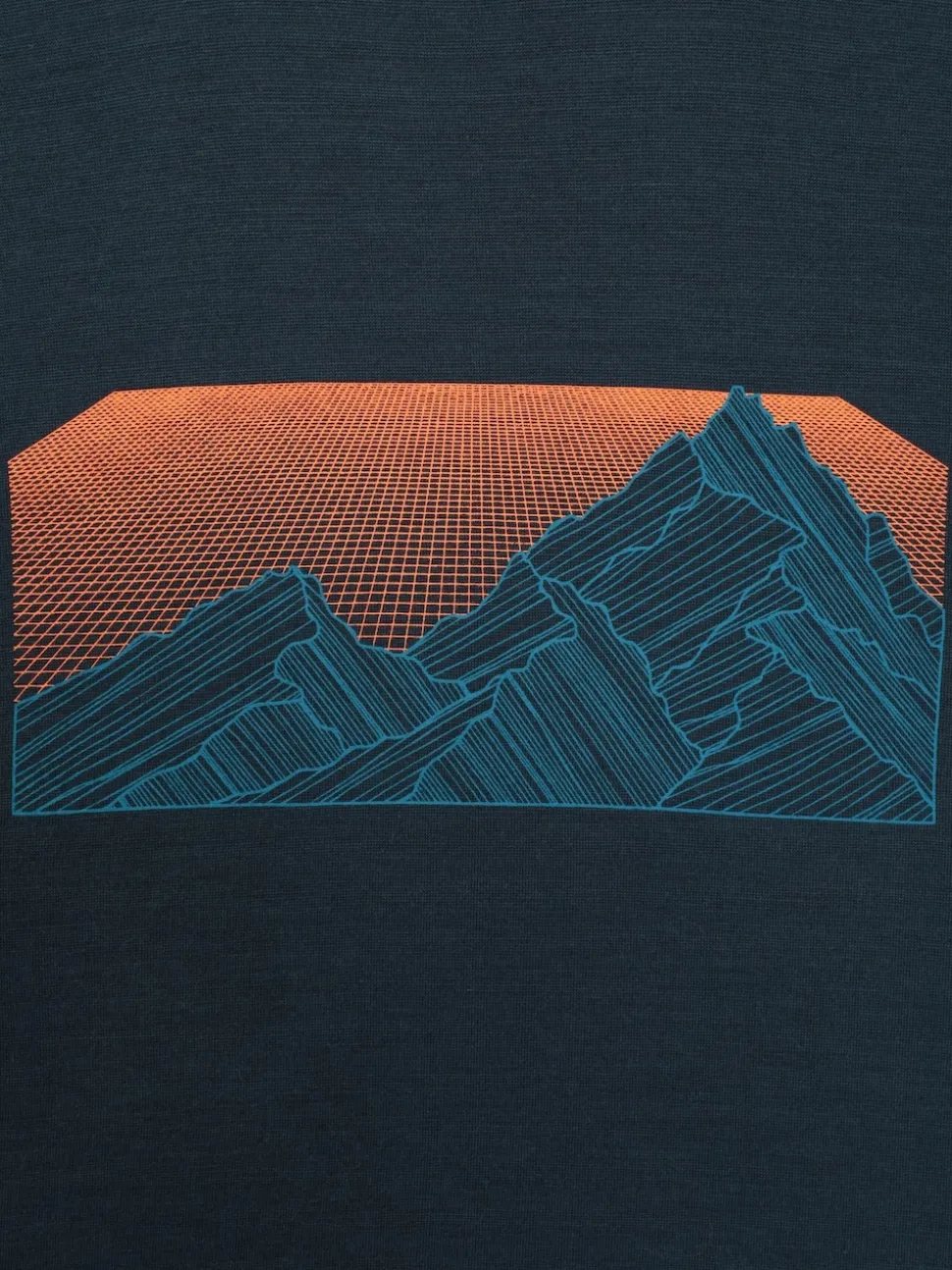 Mountain Warehouse Blue Mens Talus Thermal Top