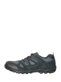 Mountain Warehouse Blue Mens Outdoor III Walking Shoes