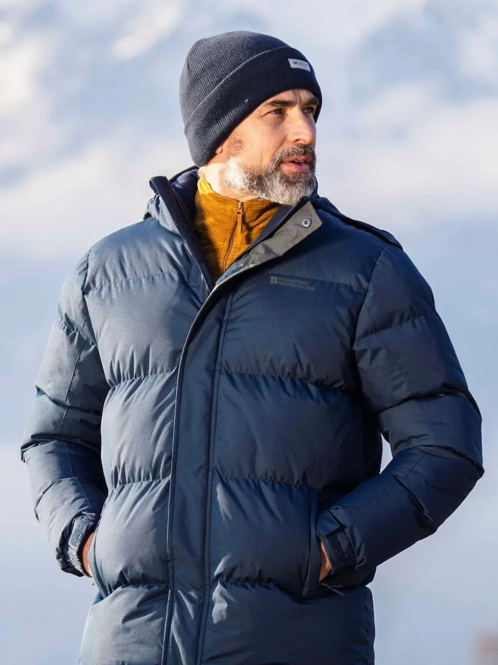 Mountain Warehouse Blue Snow Padded Jacket