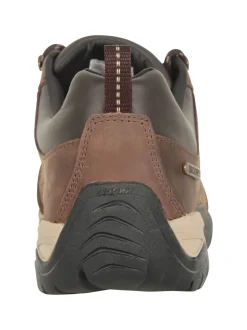 Mountain Warehouse Brown Pioneer II Mens Waterproof Extreme Leather Walking Shoes