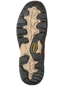 Mountain Warehouse Brown Pioneer II Mens Waterproof Extreme Leather Walking Shoes