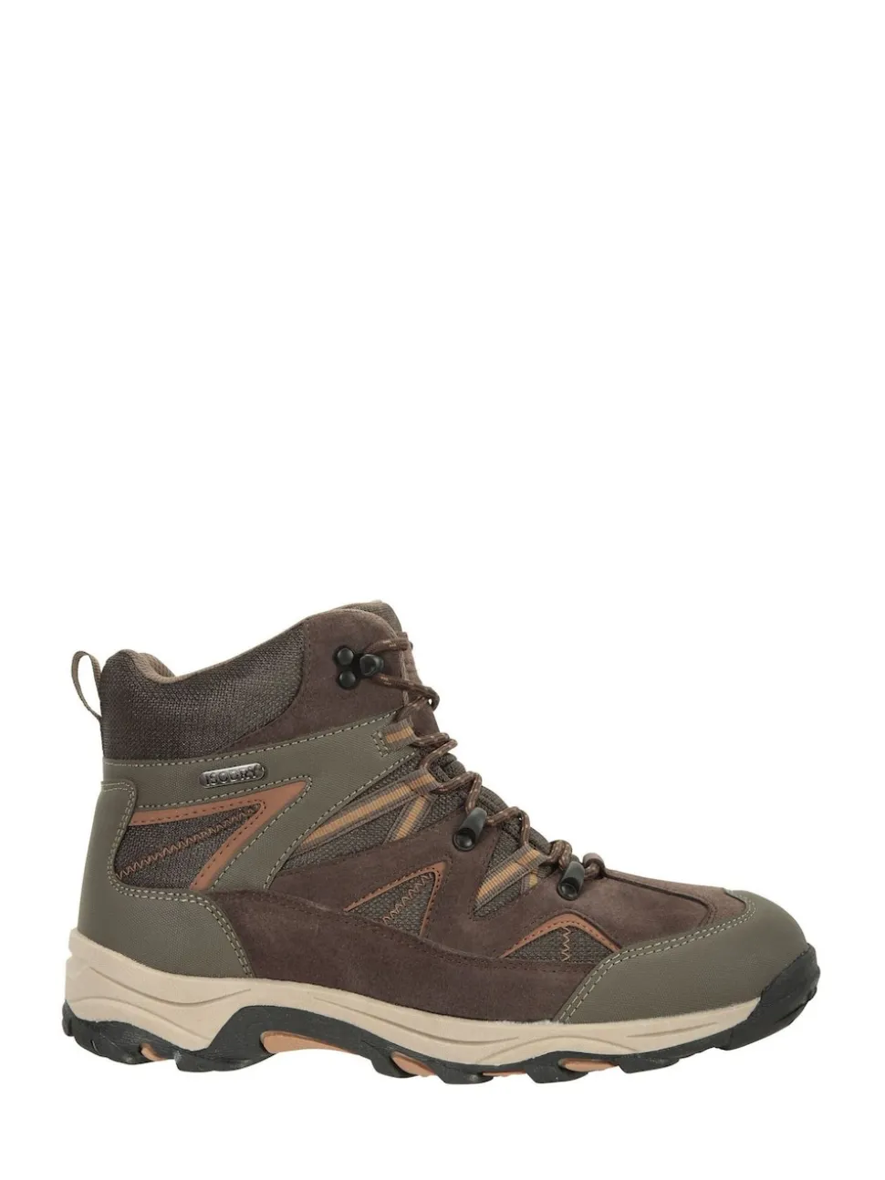 Mountain Warehouse Brown Mens Rapid Waterproof Boots