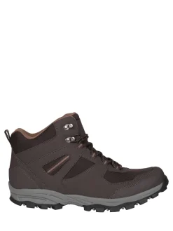 Mountain Warehouse Brown Mens Wide Fit Mcleod Boots