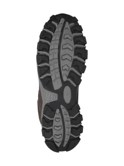 Mountain Warehouse Brown Mens Wide Fit Mcleod Boots