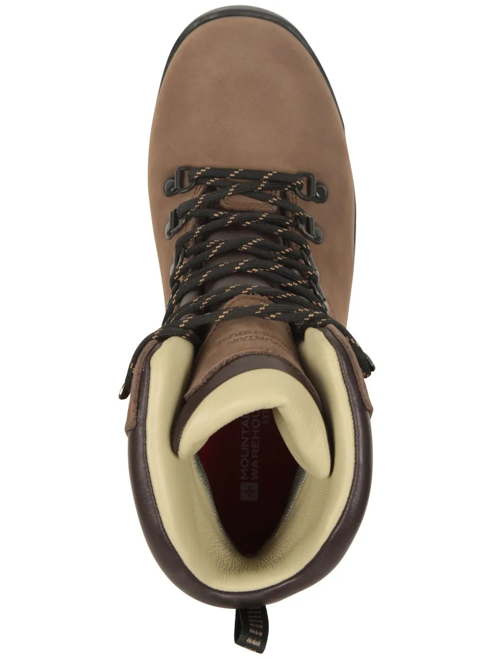 Mountain Warehouse Brown Odyssey Extreme Waterproof, Vibram Sole Leather Mens Hiking Boots