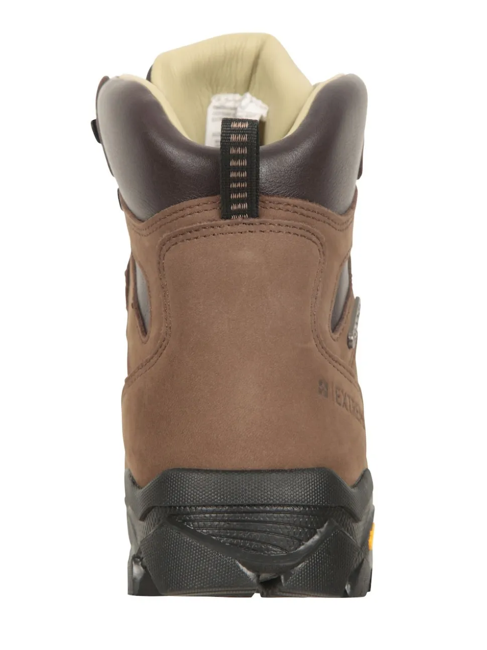 Mountain Warehouse Brown Odyssey Extreme Waterproof, Vibram Sole Leather Mens Hiking Boots