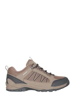 Mountain Warehouse Brown Mens Path Waterproof Outdoor Walking Shoes
