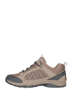 Mountain Warehouse Brown Mens Path Waterproof Outdoor Walking Shoes