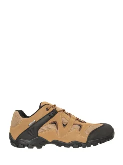 Mountain Warehouse Brown Mens Curlews Waterproof Walking Shoes