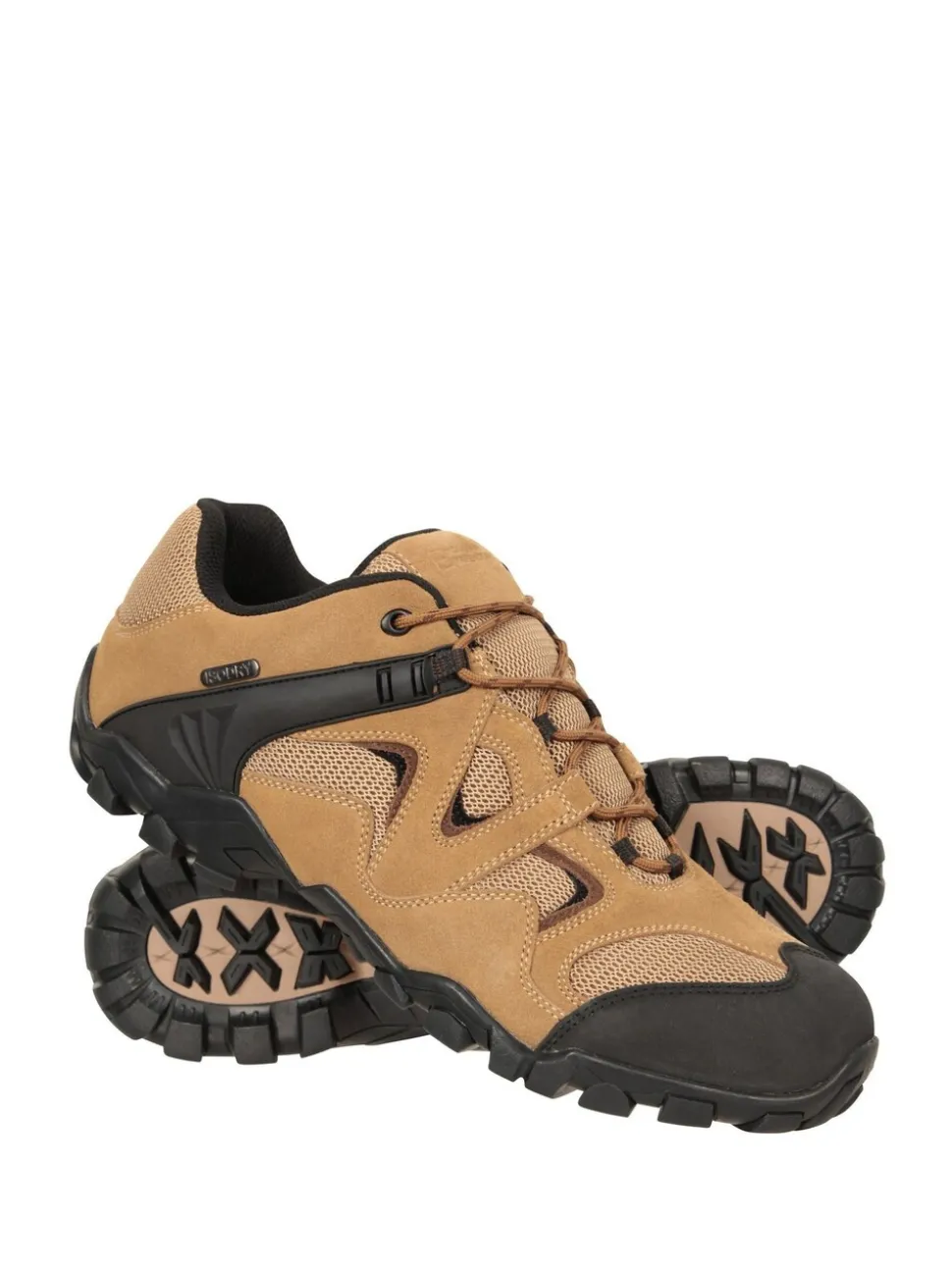 Mountain Warehouse Brown Mens Curlews Waterproof Walking Shoes