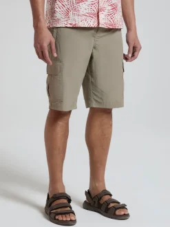 Mountain Warehouse Brown Mens Explore Quick Drying Shorts