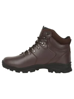 Mountain Warehouse Brown Latitude II Extreme Mens Waterproof Leather Walking Boots