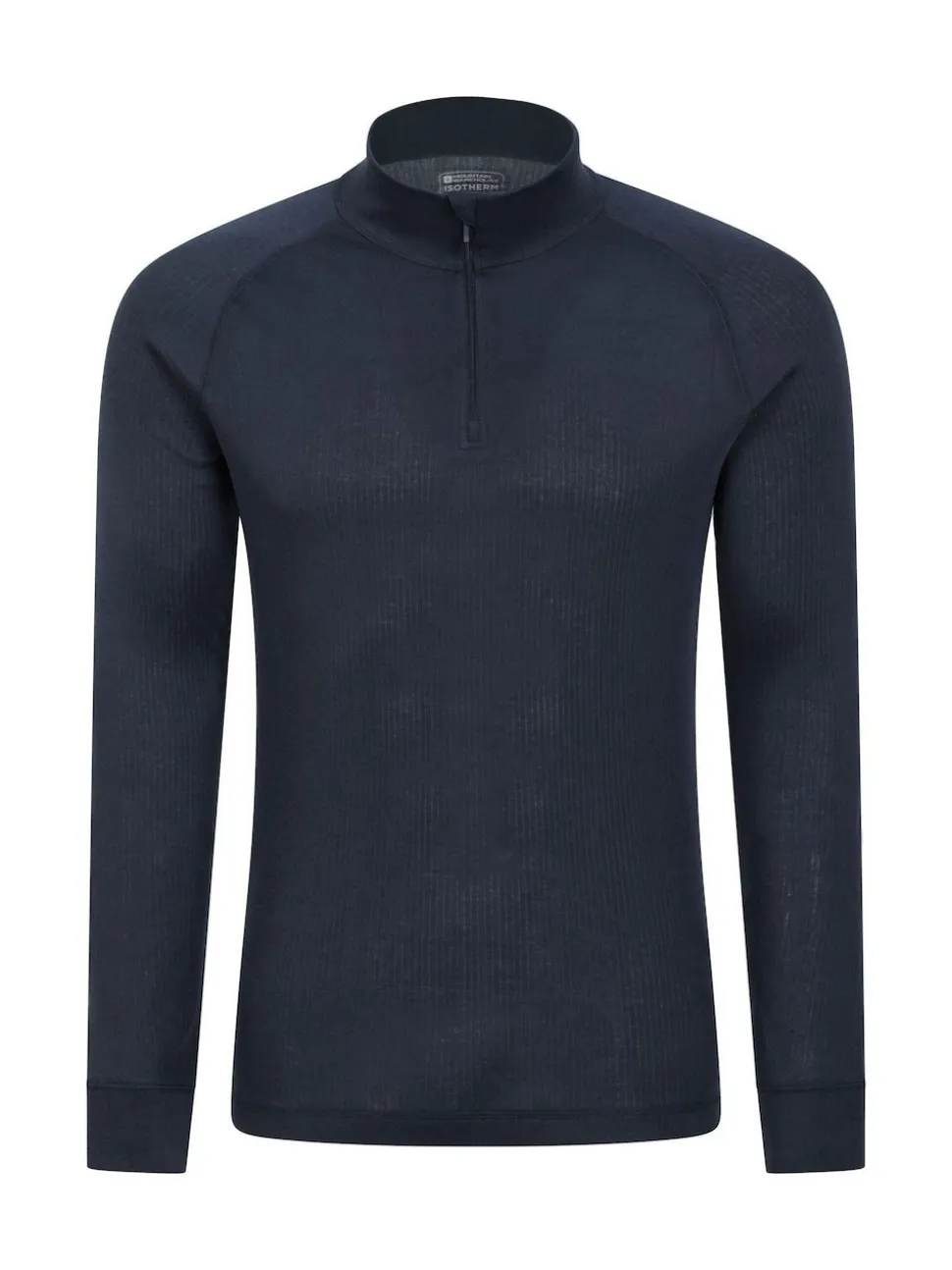 Mountain Warehouse Dark Blue Mens Talus Quarter Zip Thermal Top