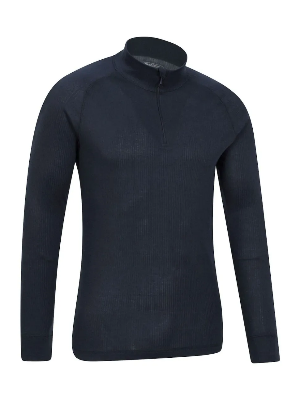 Mountain Warehouse Dark Blue Mens Talus Quarter Zip Thermal Top