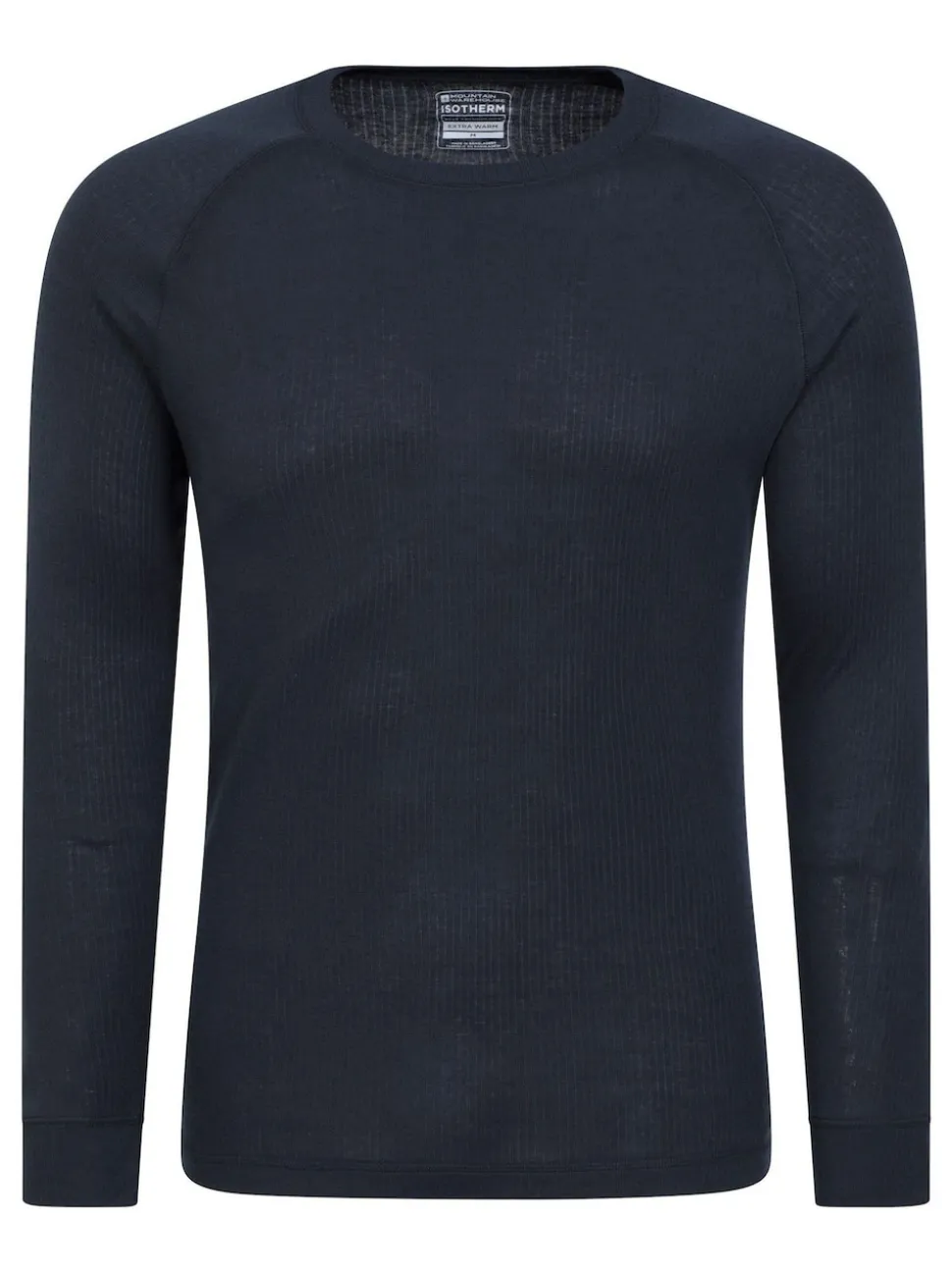 Mountain Warehouse Dark Blue Talus Mens Round Neck Thermal Top