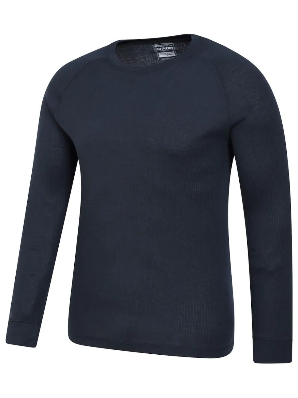 Mountain Warehouse Dark Blue Talus Mens Round Neck Thermal Top