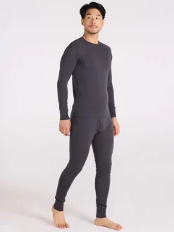 Mountain Warehouse Dark Grey Merino Mens Baselayer Top
