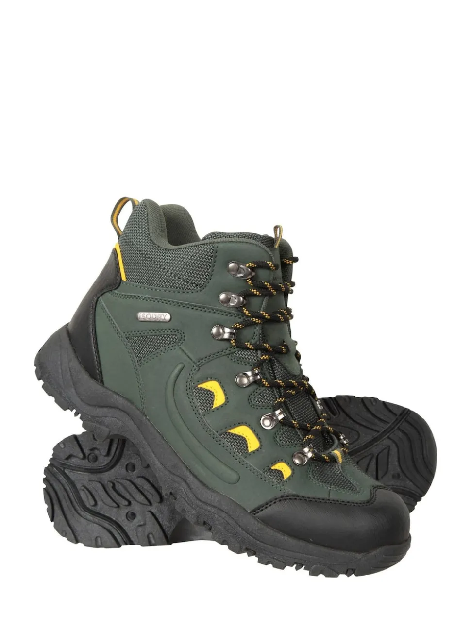 Mountain Warehouse Green Light Adventurer Mens Waterproof Walking Boots