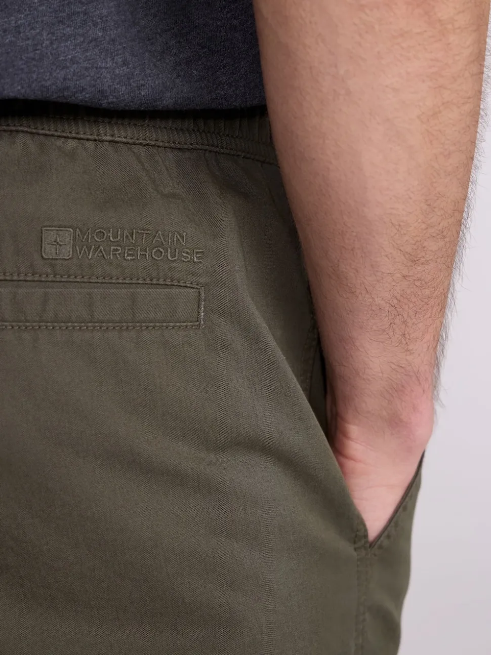 Mountain Warehouse Green Mens Dale UV Max Shorts