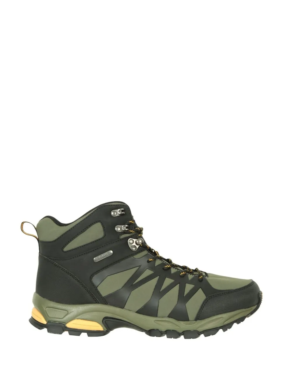 Mountain Warehouse Green Mens Trekker II Waterproof Softshell Walking Boots