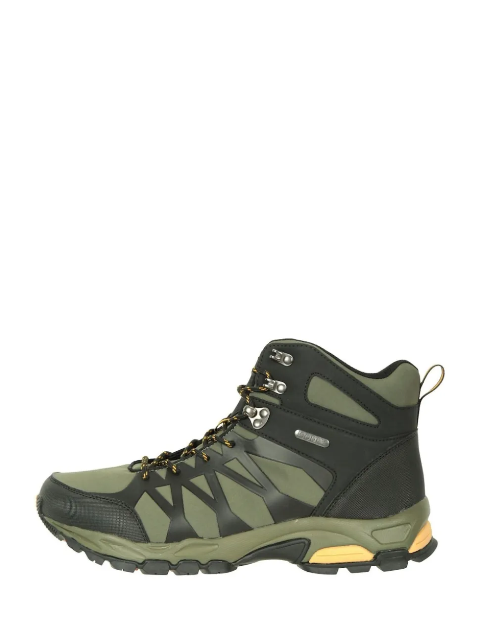 Mountain Warehouse Green Mens Trekker II Waterproof Softshell Walking Boots