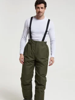 Mountain Warehouse Green Dusk II Mens Snow Ski Trousers