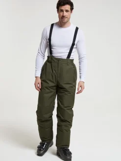 Mountain Warehouse Green Dusk II Mens Snow Ski Trousers