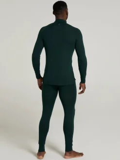 Mountain Warehouse Green Mens Merino II Thermal Baselayer Joggers