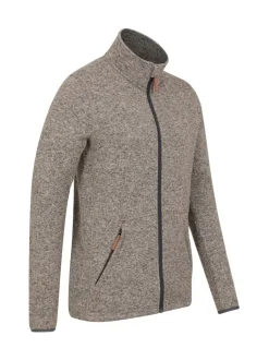 Mountain Warehouse Grey Mens Idris II Full-Zip Fleece Jacket