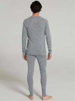 Mountain Warehouse Grey Merino Mens Round Neck Thermal Top