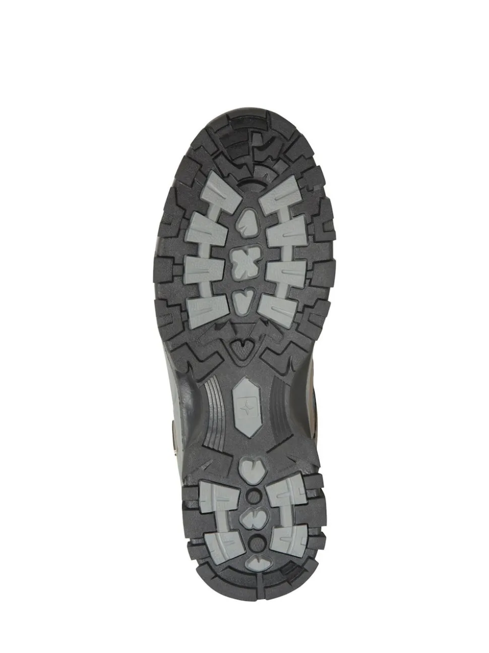 Mountain Warehouse Grey Mens Path Waterproof Outdoor Walking Shoes