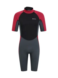 Mountain Warehouse Grey Mens Shorty Neoprene Wetsuit