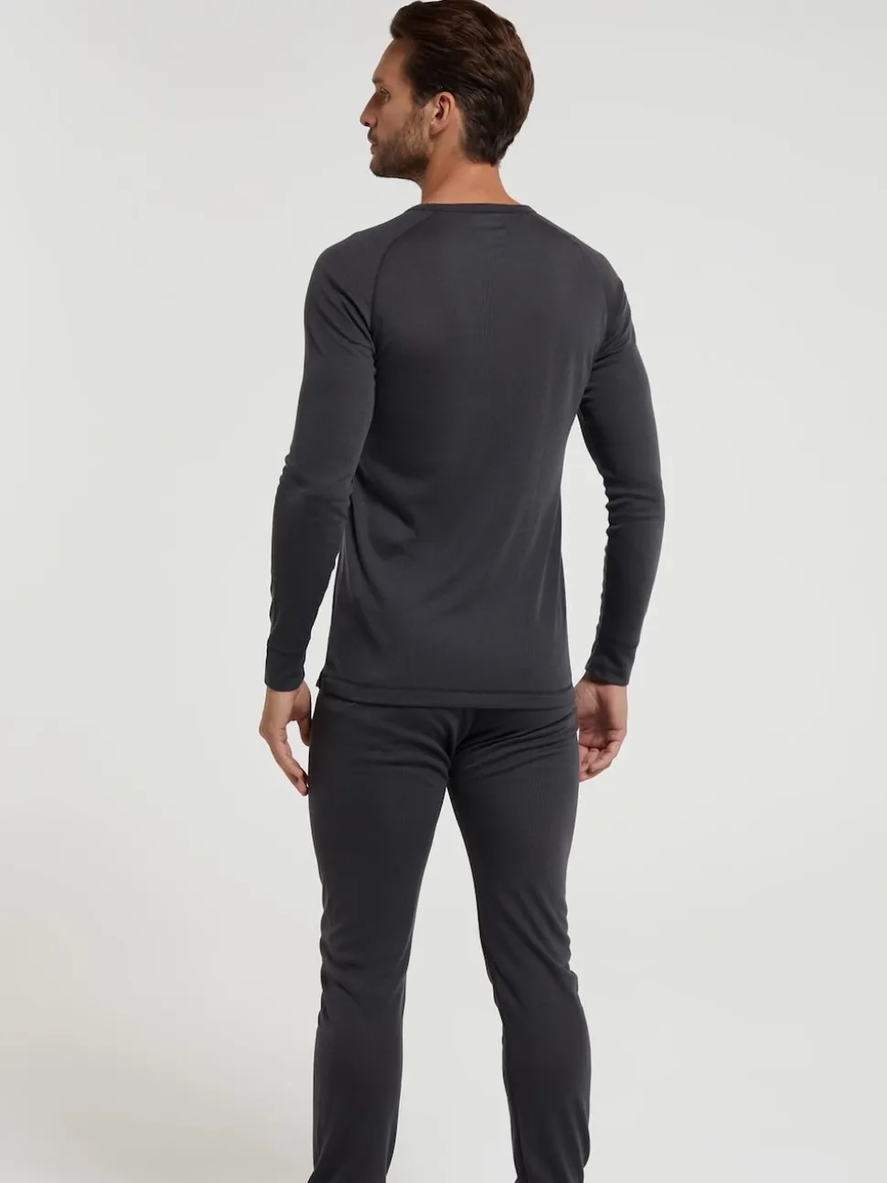 Mountain Warehouse Grey Mens Talus Thermal Top